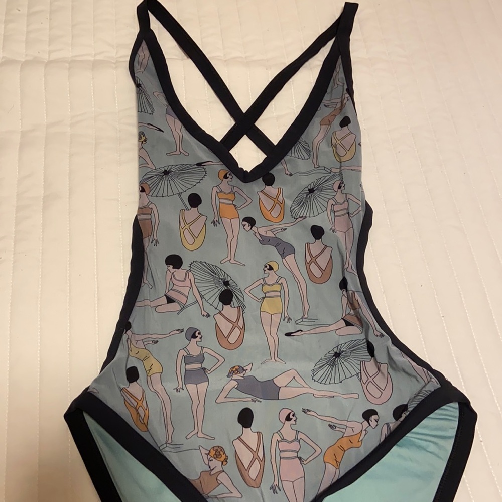 VINTAGE RETRO y2k Calvin Klein Swimwear One Piece